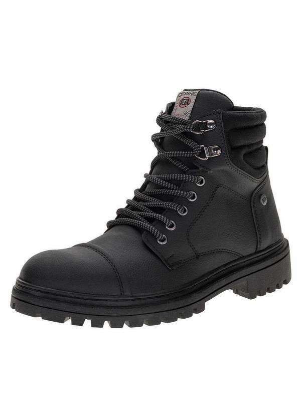 Rossanfort - Bota Masculina Coturno Rossanfort 1842 - Preto