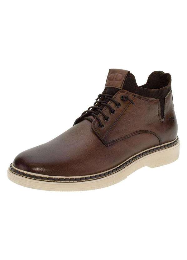 Democrata - Bota Masculina Garage Lock Democrata - 270102 - Café