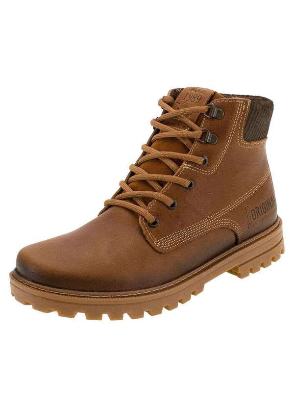 Pegada - Bota Masculina Jungle Pegada - 181502 - Caramelo