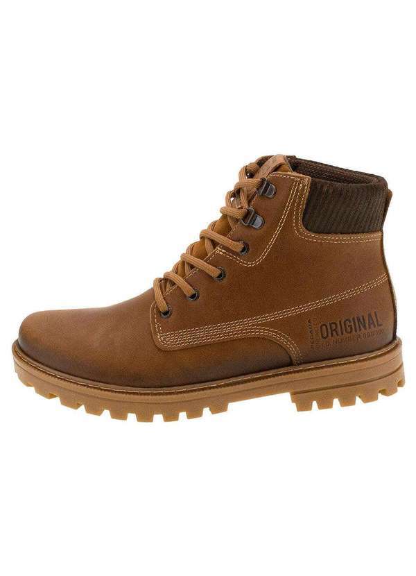 Pegada - Bota Masculina Jungle Pegada - 181502 - Caramelo 2