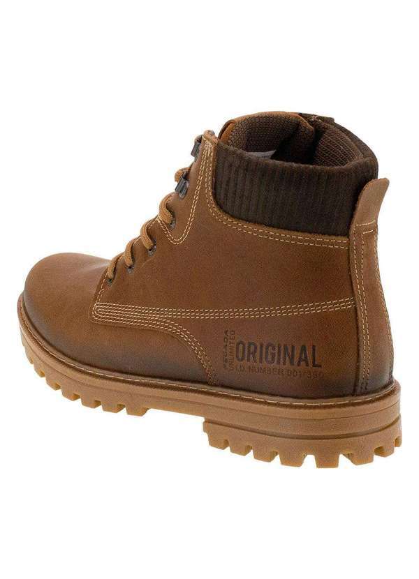 Pegada - Bota Masculina Jungle Pegada - 181502 - Caramelo 3