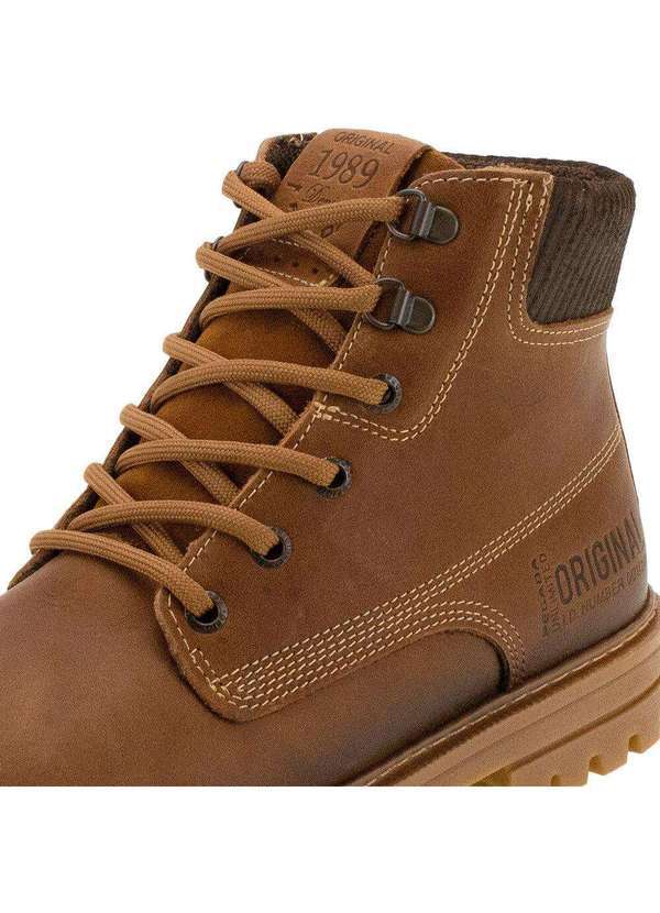 Pegada - Bota Masculina Jungle Pegada - 181502 - Caramelo 5