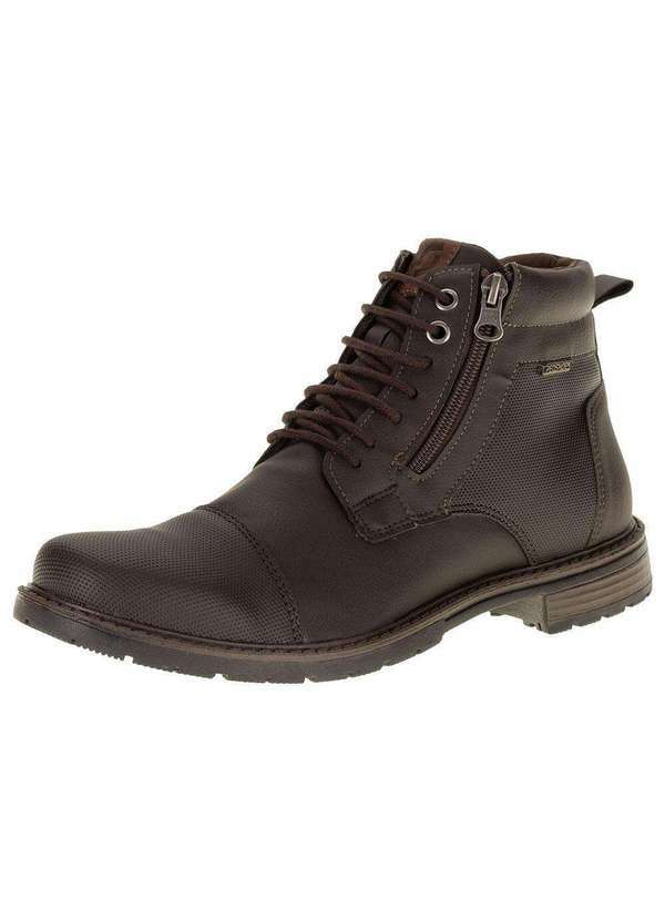 Ped Shoes - Bota Masculina Las Vegas Ped Shoes - Lv6050 - Café 01