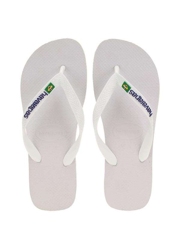 Havaianas - Chinelo Brasil Logo Havaianas - 4110850 - Branco