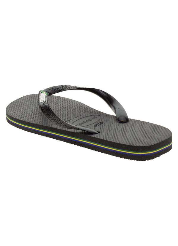 Havaianas - Chinelo Brasil Logo Havaianas - 4110850 - Preto 01 1