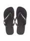 Havaianas - Chinelo Brasil Logo Havaianas - 4110850 - Branco - variação: - Preto 01