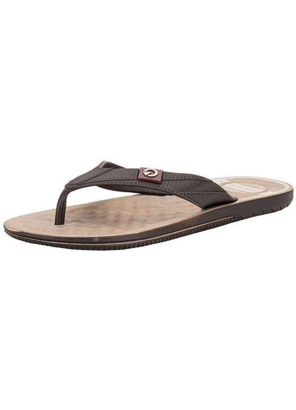 Cartago - Chinelo Masculino Arizona Cartago 12212 Bege 2
