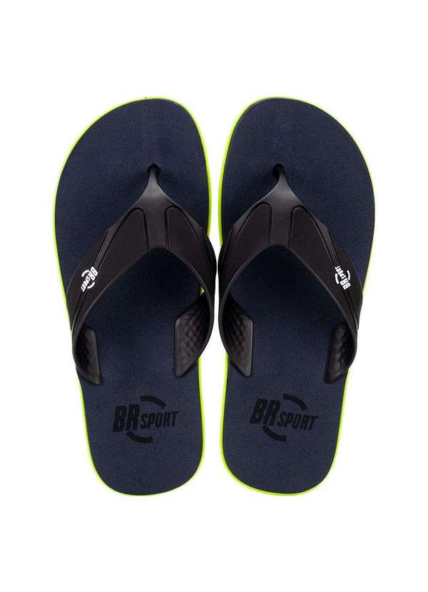 Brsport - Chinelo Masculino Brsport 2660100 - Preto/Azul