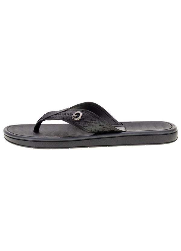Cartago - Chinelo Masculino Coimbra Ii Cartago 12285 - Preto 3