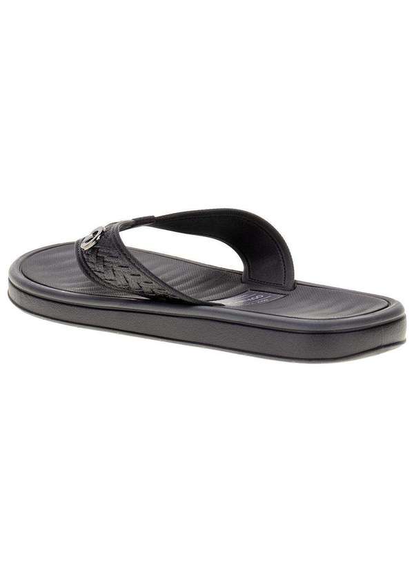 Cartago - Chinelo Masculino Coimbra Ii Cartago 12285 - Preto 4