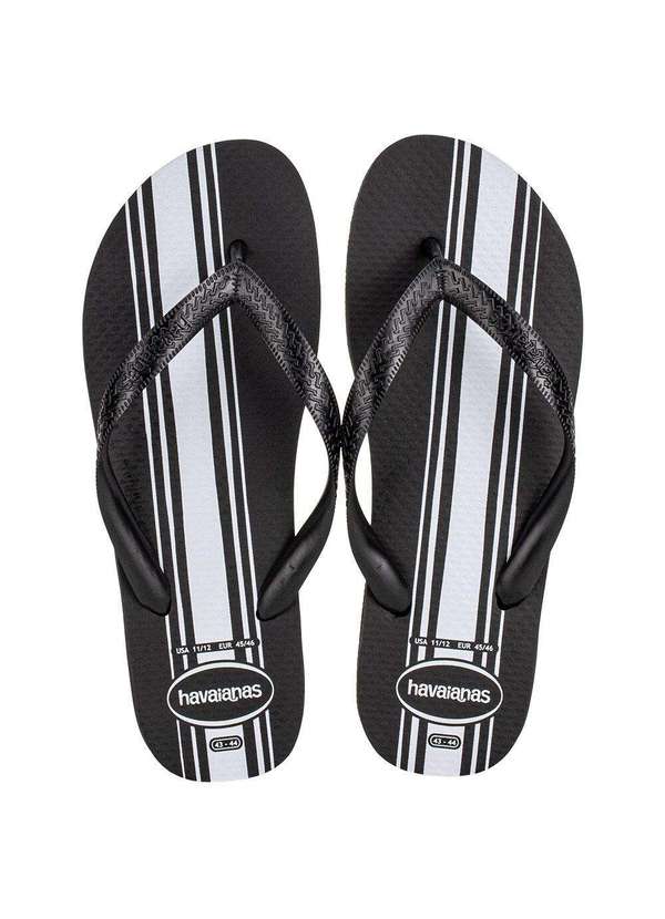 Havaianas - Chinelo Masculino Color Essential Havaianas 4148587 Preto/Cinza