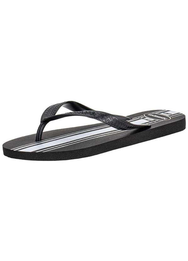 Havaianas - Chinelo Masculino Color Essential Havaianas 4148587 Preto/Cinza 2