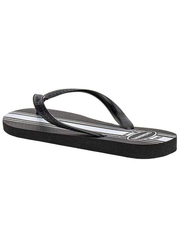 Havaianas - Chinelo Masculino Color Essential Havaianas 4148587 Preto/Cinza 4