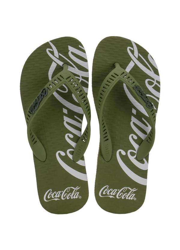 Coca Cola - Chinelo Masculino Crisp Taste Coca-Cola Cc3938 - Verde 1