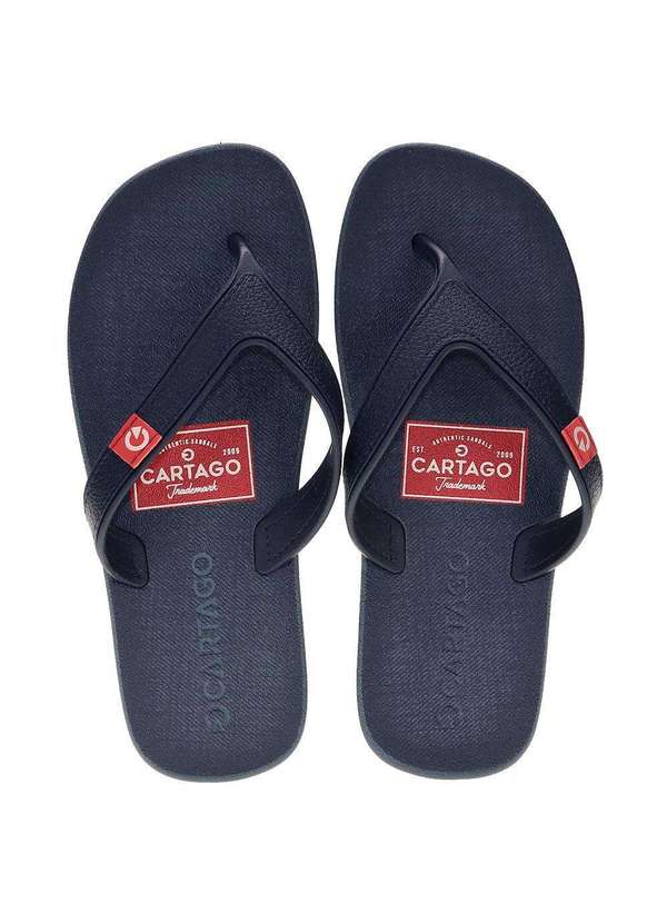 Cartago - Chinelo Masculino Dakar Cartago 10738 - Marinho