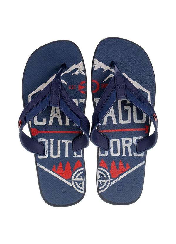 Cartago - Chinelo Masculino Dakar Plus Cartago - 11254 - Marinho 02