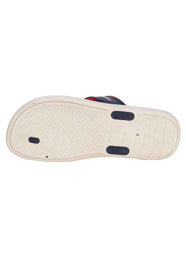 Cartago - Chinelo Masculino Dallas Cartago - 12158 - Azul/Vermelho 02 5