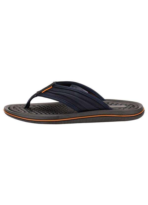 Democrata - Chinelo Masculino Denim Groove Democrata 289101 - Azul/Preto 3