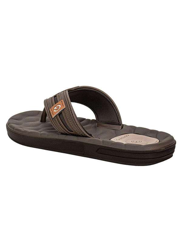 Cartago - Chinelo Masculino Egeu Iv Cartago 12530 - Café 4