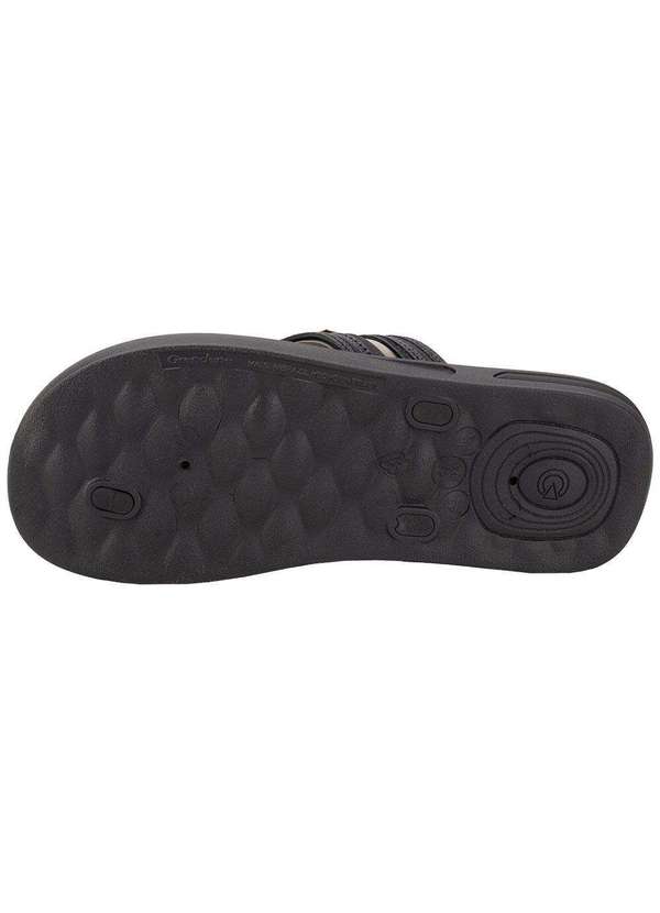 Cartago - Chinelo Masculino Egeu Iv Cartago 12530 Preto/Cinza 4