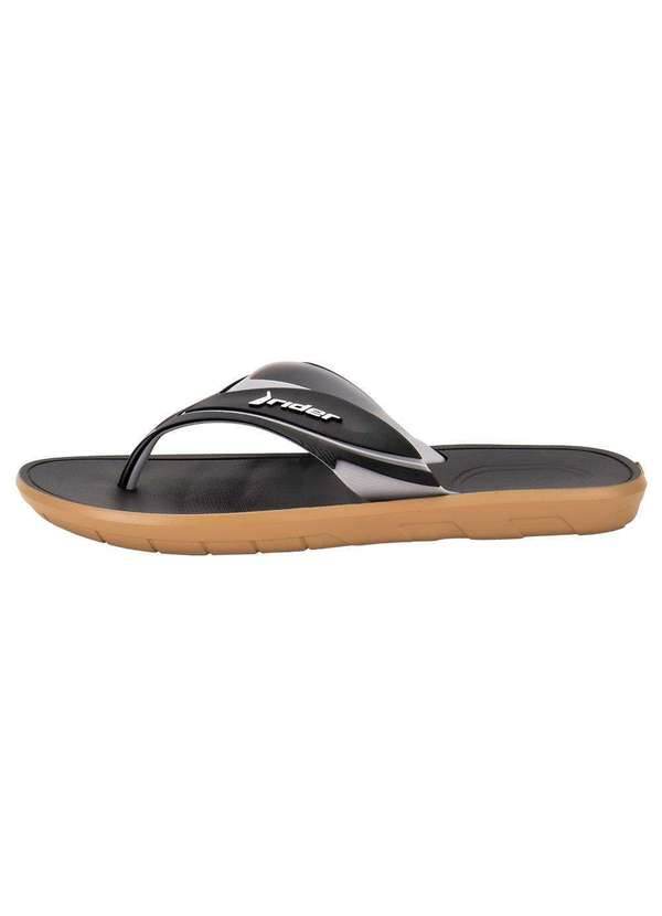 Rider - Chinelo Masculino Free Iii Rider 12455 - Preto/Bege 3