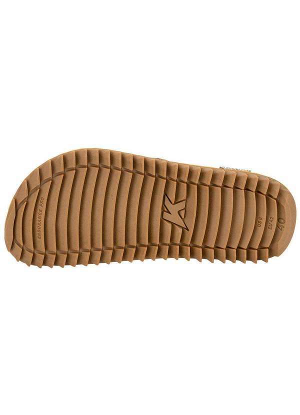 Kenner - Chinelo Masculino Kivah Army Kenner Emf Preto/Verde 5