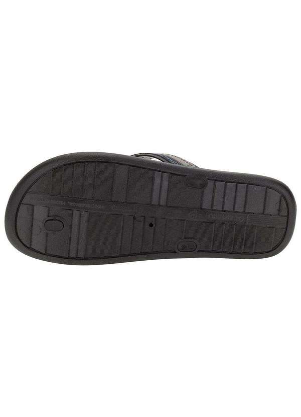 Cartago - Chinelo Masculino Maiorca Ii Cartago - 11022 - Preto/Cinza 4