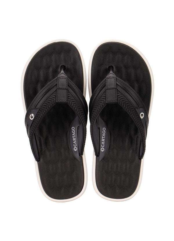 Cartago - Chinelo Masculino Malta Vi Cartago 12496 - Preto