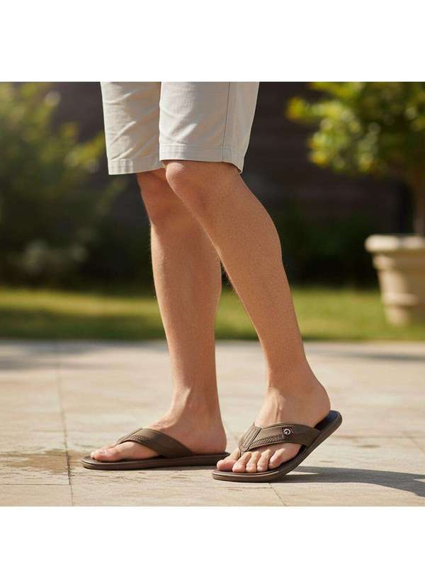 Cartago - Chinelo Masculino Malta Vii Cartago 12620 Café 2