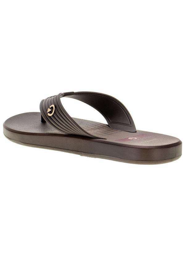 Cartago - Chinelo Masculino Montreal Cartago - 11729 - Chocolate 4