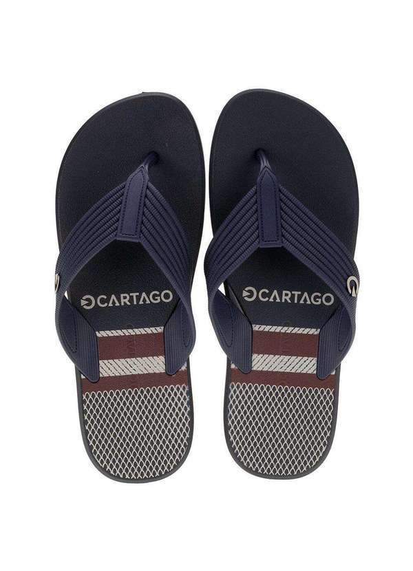 Cartago - Chinelo Masculino Montreal Cartago - 11729 - Marinho