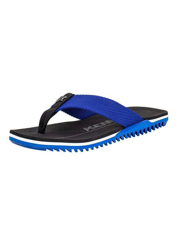 Kenner - Chinelo Masculino Nk6 Kenner Ewu Preto/Azul 2