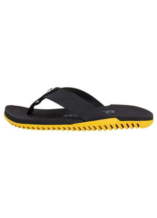 Kenner - Chinelo Masculino Nk6 Pro Kenner Ejz Preto/Amarelo 3