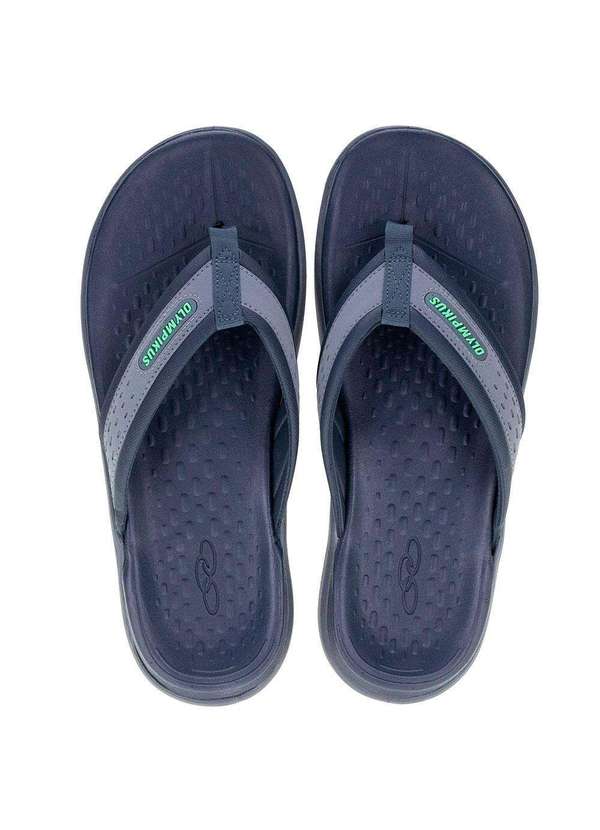 Olympikus - Chinelo Masculino Olympikus - 921 Cinza/Azul