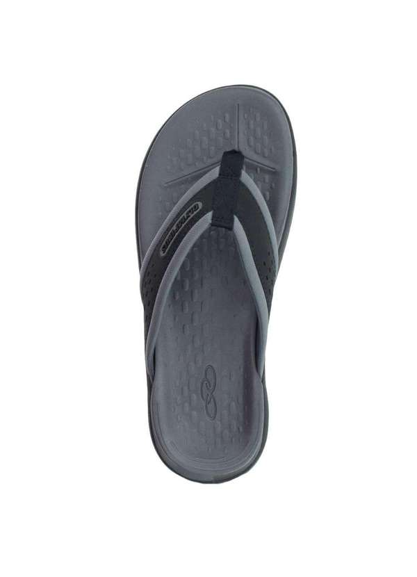Olympikus - Chinelo Masculino Olympikus - 921 Preto/Cinza 4