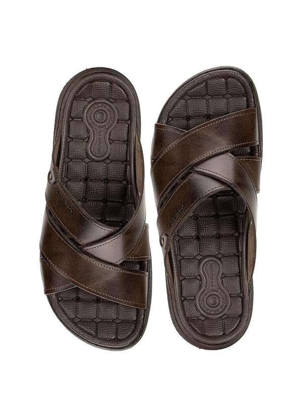 Pegada - Chinelo Masculino Pegada - 131285 Café 02