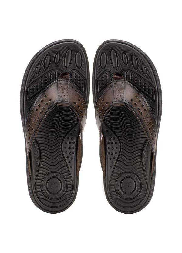 Pegada - Chinelo Masculino Pegada 134202 Café