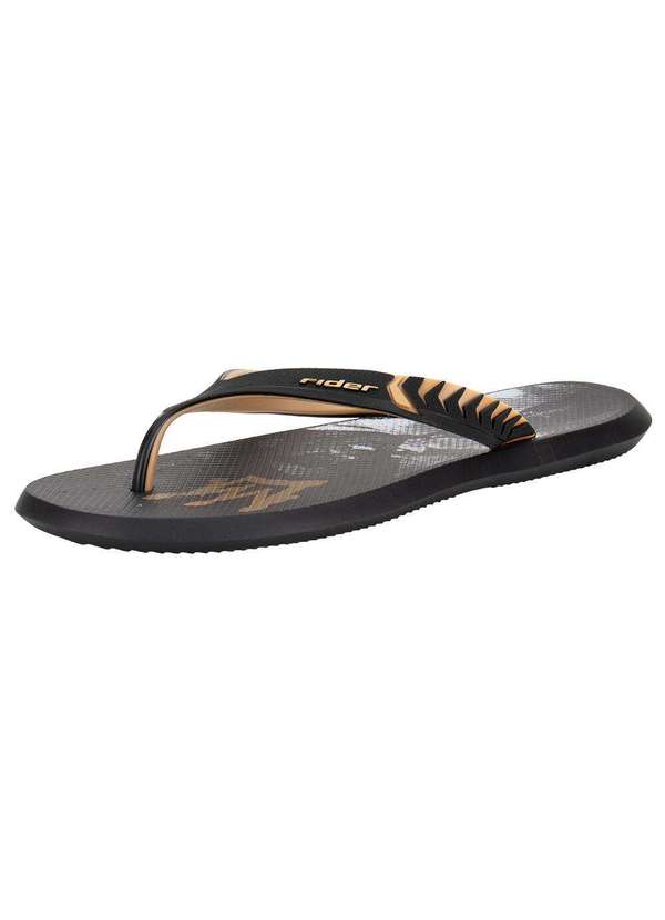 Rider - Chinelo Masculino R1 Prime R10 Rider 12559 Preto/Bege 2