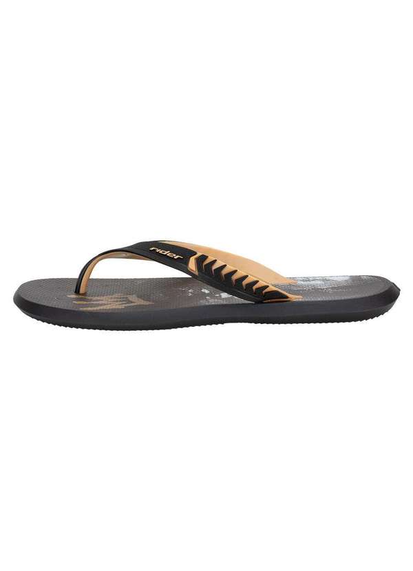 Rider - Chinelo Masculino R1 Prime R10 Rider 12559 Preto/Bege 3