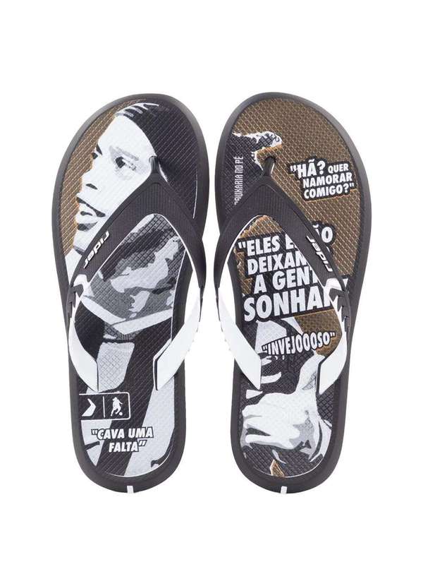Rider - Chinelo Masculino R1 Prime R10 Rider 12559 Preto/Branco