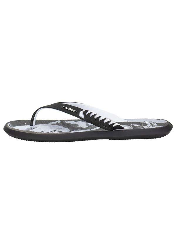 Rider - Chinelo Masculino R1 Prime R10 Rider 12559 Preto/Branco 3