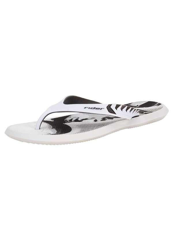 Rider - Chinelo Masculino R1 Prime R10 Rider 12559 Branco/Cinza 2