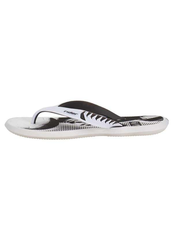 Rider - Chinelo Masculino R1 Prime R10 Rider 12559 Branco/Cinza 3