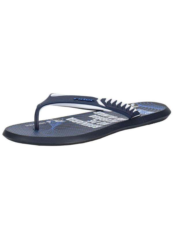 Rider - Chinelo Masculino R1 Prime R10 Rider 12559 Azul/Branco 3