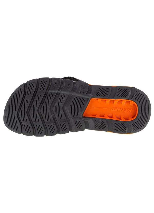 Kenner - Chinelo Masculino Rakka Kenner - Dbu - Preto/Laranja 5