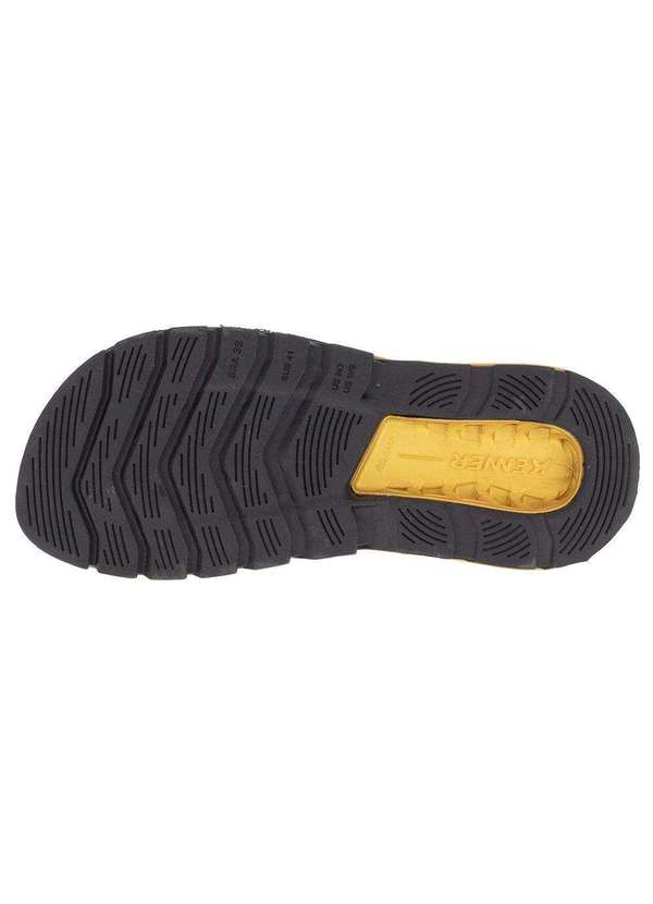 Kenner - Chinelo Masculino Rakka Kenner - Dbu - Preto/Amarelo 5