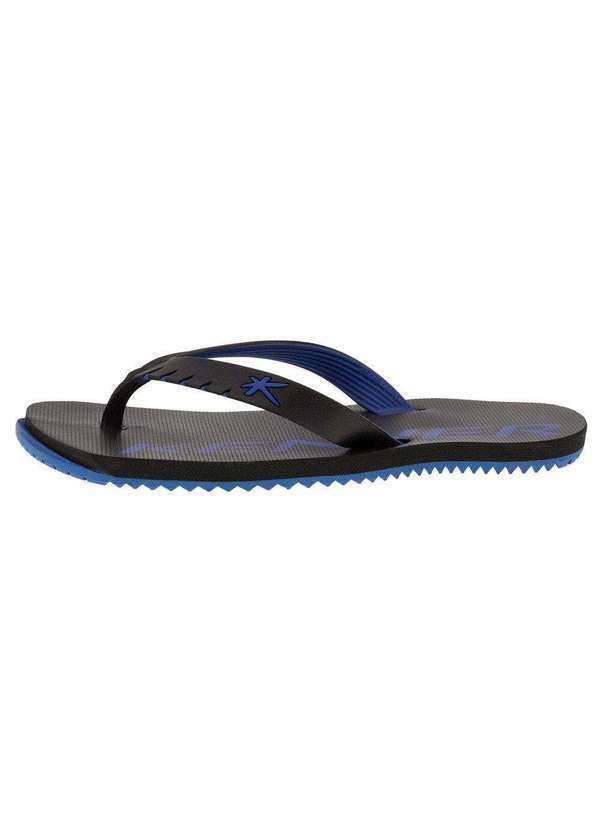 Kenner - Chinelo Masculino Red Kenner - Hok - Preto/Azul 3