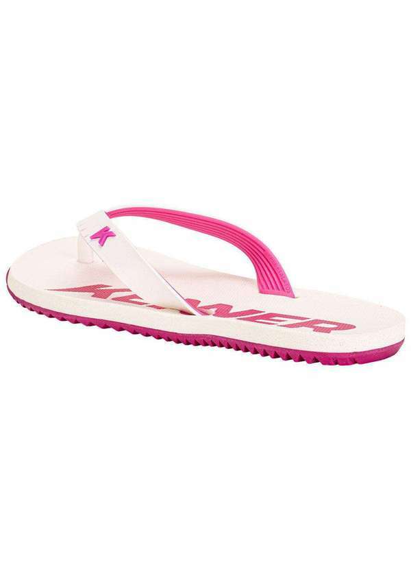 Kenner - Chinelo Masculino Red Kenner - Hok Branco/Rosa 4