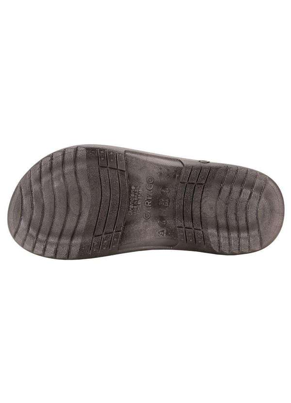 Cartago - Chinelo Masculino Santorini Vii Cartago 12403 - Cinza/Preto 5