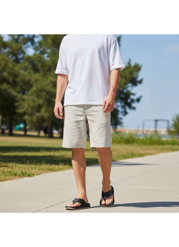 Cartago - Chinelo Masculino Santorini Viii Cartago 12536 Preto/Bege 2